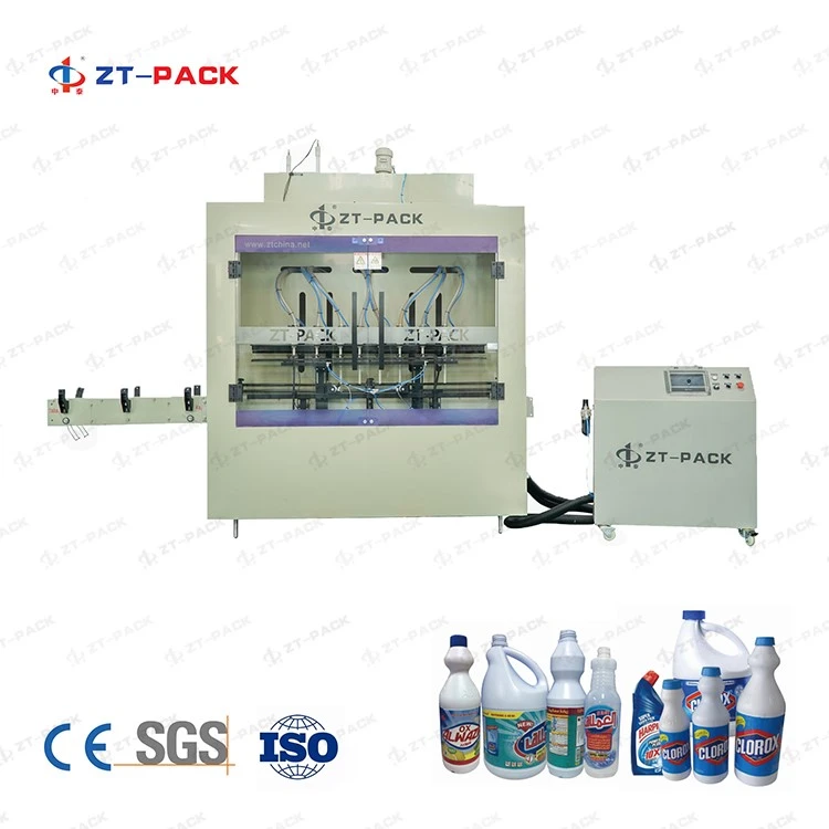 Macchina di riempimento liquido corrosivo automatico 50ml-5000ml