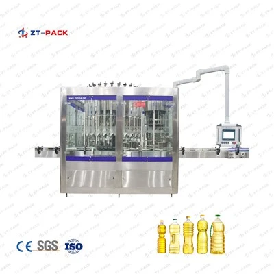 Linea di imballaggio dell'olio commestibile da 100 ml-1000 ml